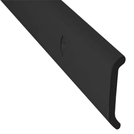 Ap Products 16 ft. Black Aluminum Non Insert Flat Trim 021-87202-16